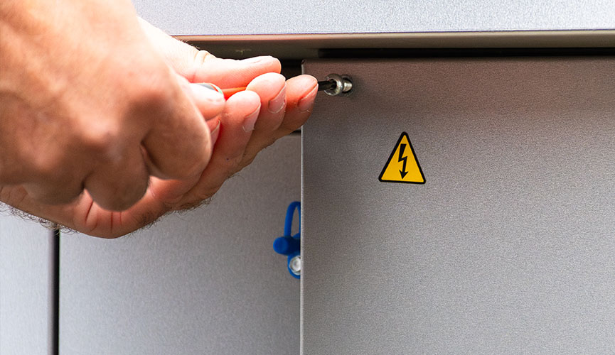 elektriker-erhverv-galleri-06 Luknik af strømkasse